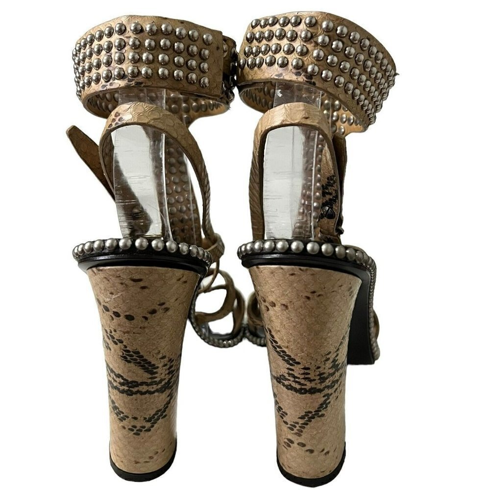 Salvatore Ferragamo Python Snakeprint Sandals Siz… - image 5